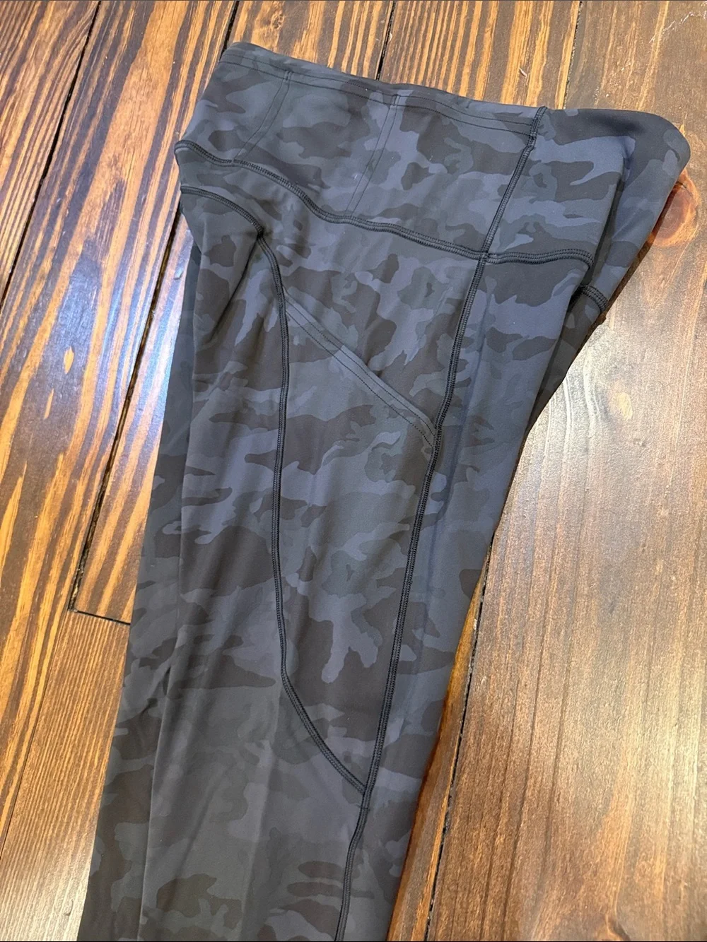 lululemon athletica Black Camo High-Rise Leggings